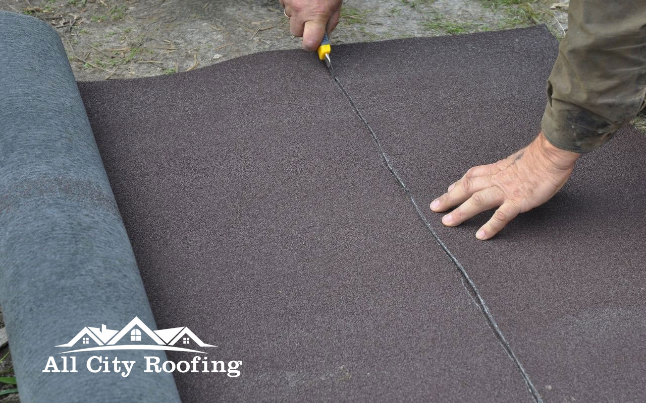 how to install roll roofing